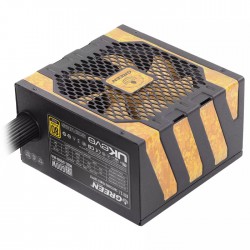 منبع تغذیه کامپیوتر گرین مدل GP600A-UK EVO 80 Plus Gold توان 600 وات 