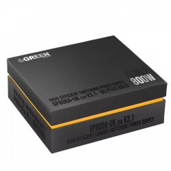  منبع تغذیه کامپیوتر گرین مدل GP800A-UK EVO 80 Plus Gold توان 800 وات 