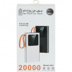 پاوربانک Fownix 22.5W 20000mAh مدل G01