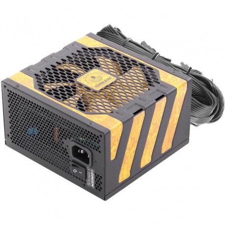 منبع تغذیه کامپیوتر گرین مدل GP600A-UK EVO 80 Plus Gold توان 600 وات