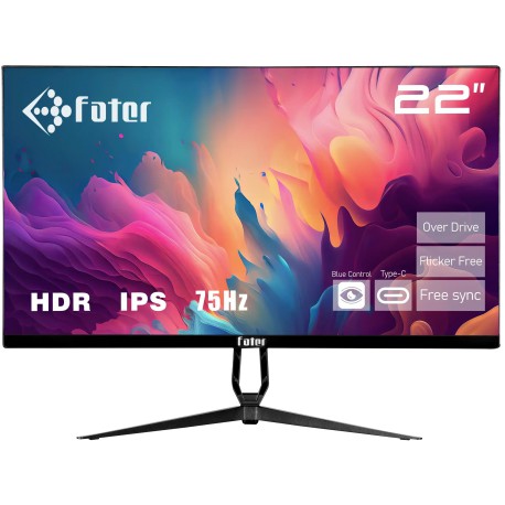 مانیتور فاطر مدل F22-075B4 سایز 22 اینچ