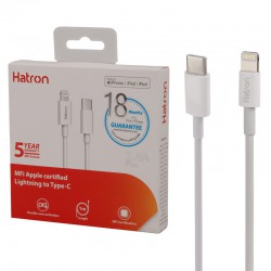 کابل تایپ سی به لایتنینگ فست شارژ Hatron HC365I