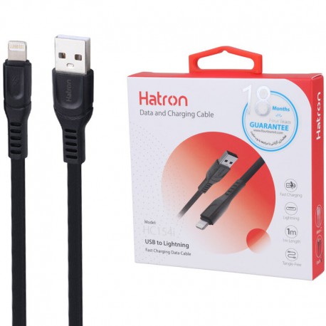 کابل لایتنینگ فست شارژ Hatron HC154I