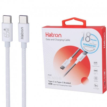 کابل تایپ سی فست شارژ Hatron HC605HB