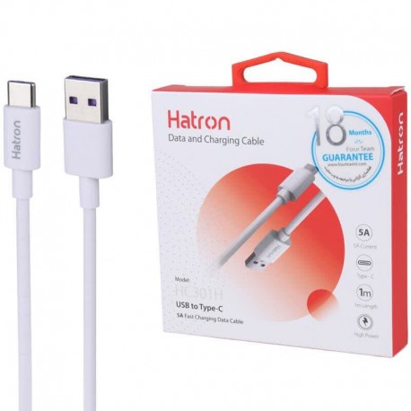 کابل تایپ سی فست شارژ Hatron HC301H 