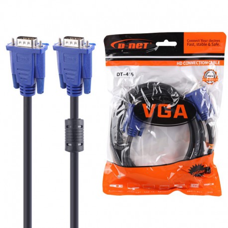 کابل VGA دی نت DT-420 طول 3 متر