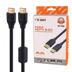 کابل HDMI دی نت DNET DT-432 طول 1.5 متر 
