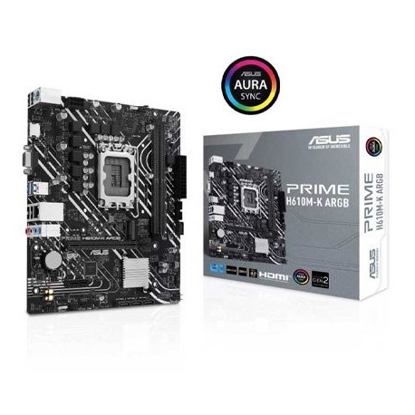 مادربرد ایسوس مدل ASUS PRIME H610M-K ARGB DDR5