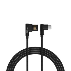 کابل شارژ هترون USB-A به Type-C مدل HC180UC