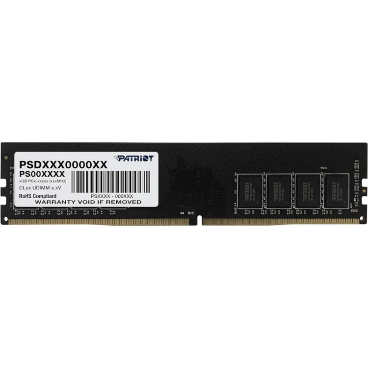رم کامپیوتر DDR4 تک کاناله 3200 مگاهرتز CL22 پتریوت مدل PSD ظرفیت 8 گیگابایت