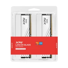 رم کامپیوتر DDR5 دو کاناله 5600 مگاهرتز CL46 ای دیتا مدل CL46 XPG Lancer Blade WHITE  ظرفیت 32 گیگابایت